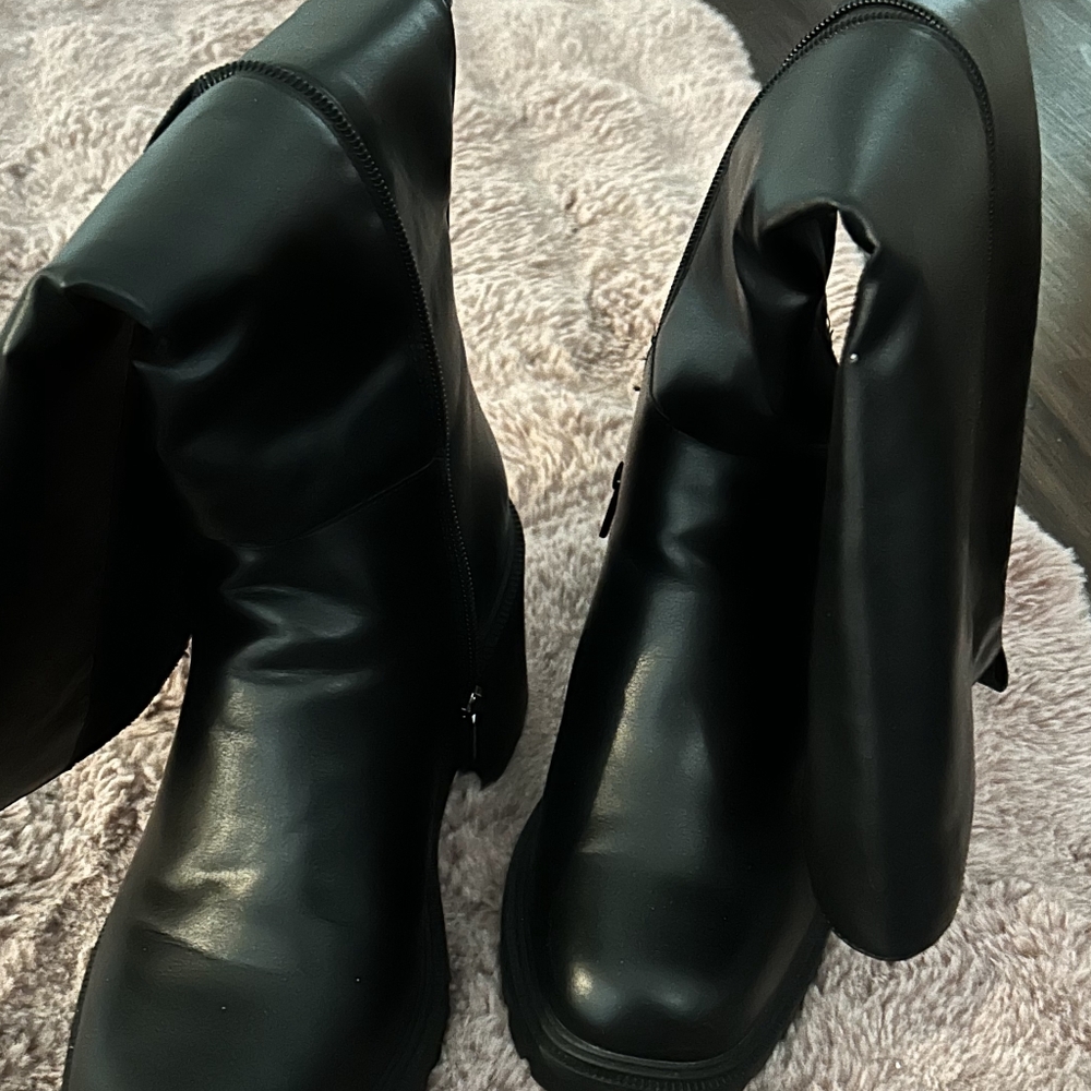 Torrid Black Over the Knee Boots